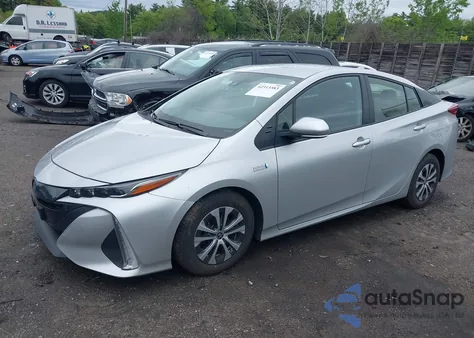 2021 Toyota Prius Prime Le from USA, damaged, VIN JTDKAMFP9M3179242